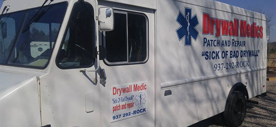 Drywall Medics Service Vehicle